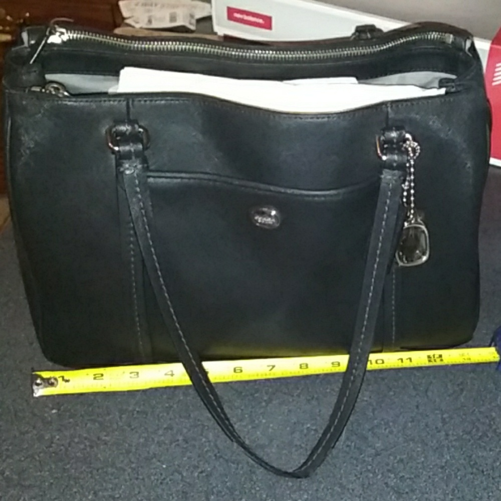 Coach- Saffiano leather!!
